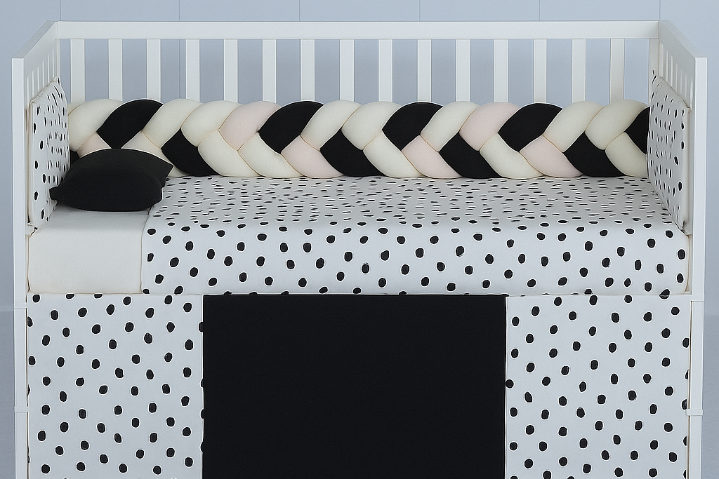 Baby Crib Side Bedding Set