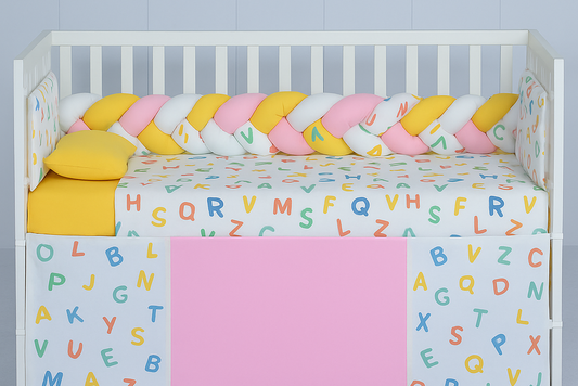 Baby Crib Side Bedding Set