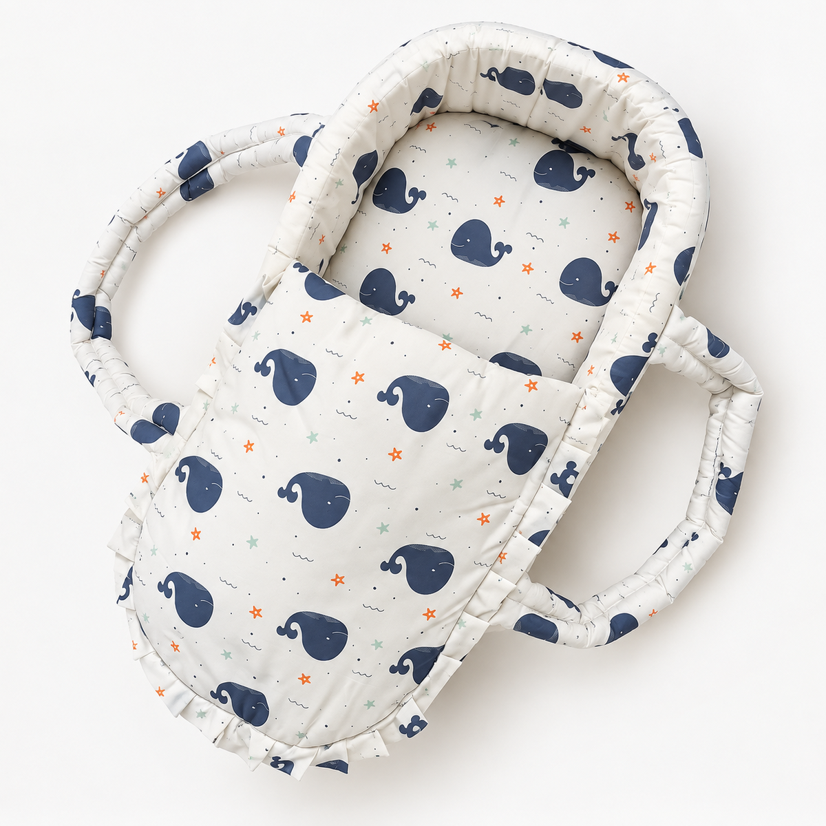 Fish Print Baby Hand Carry
