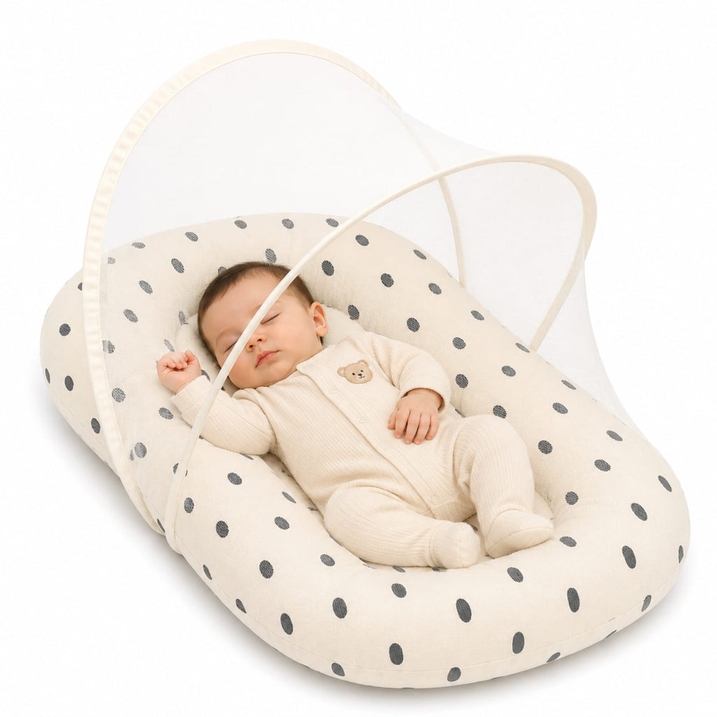 black spots Print Baby Mosquito Net Bed