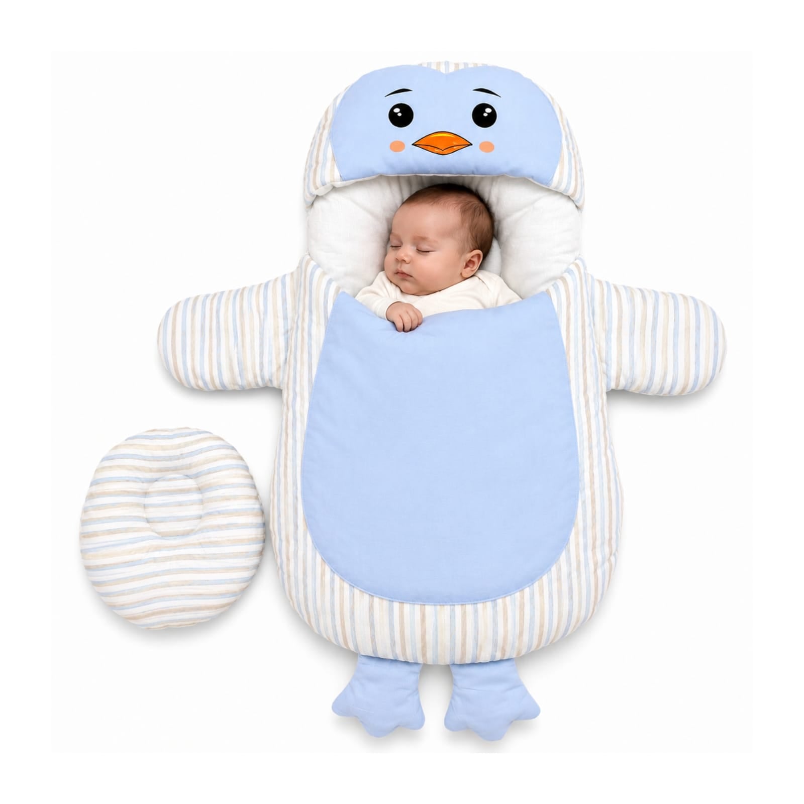 Penguin-Themed Baby Carry Nest