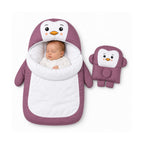 Penguin Carry Nest with Matching Pillow