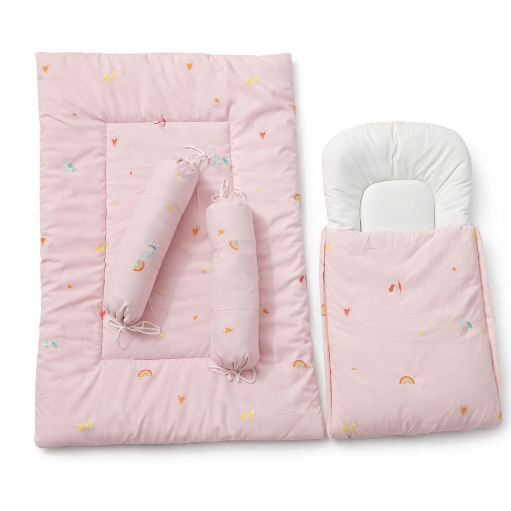 Premium Embroided 5-Piece Newborn Baby Set