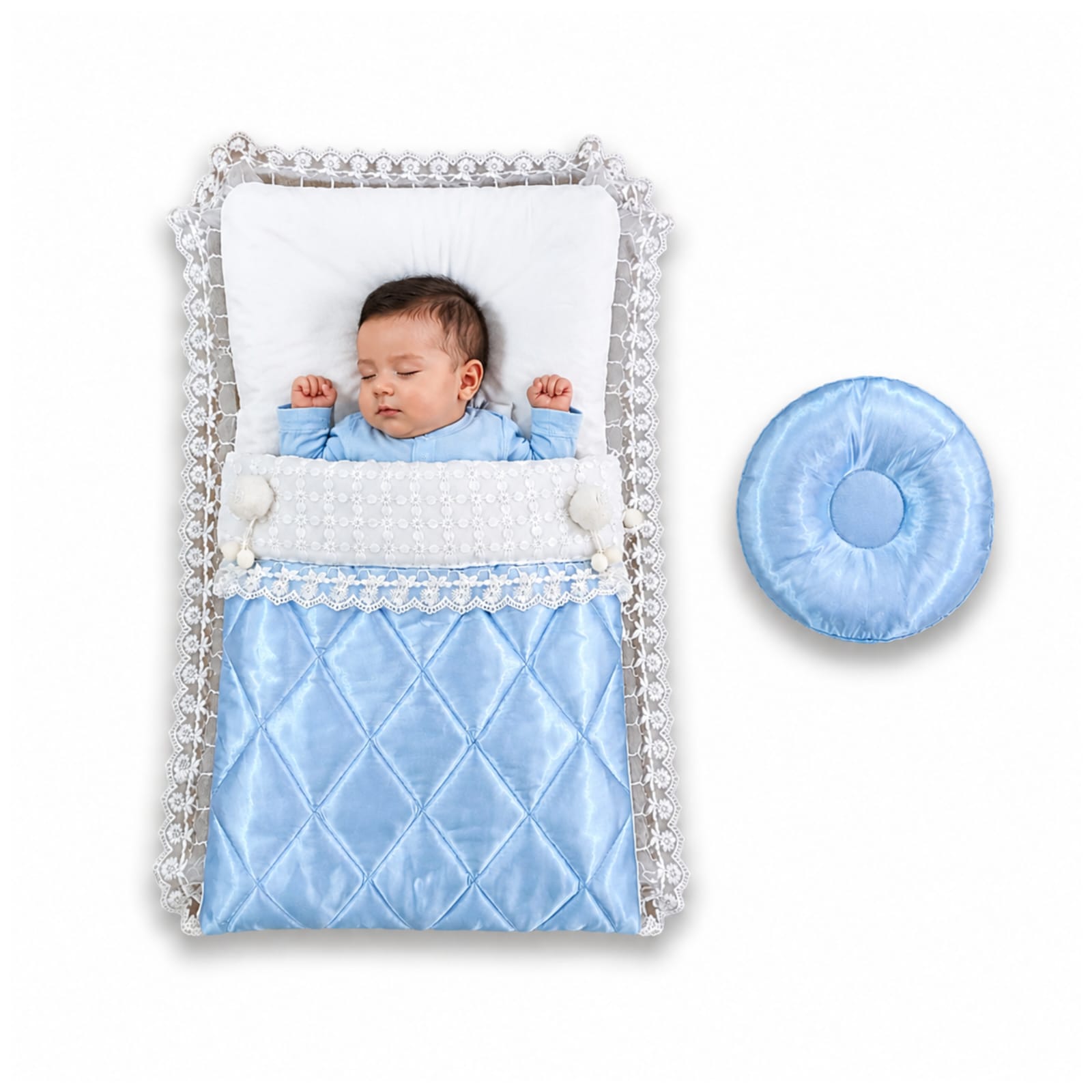 Newborn Baby Carry Nest - Soft & Stylish Comfort