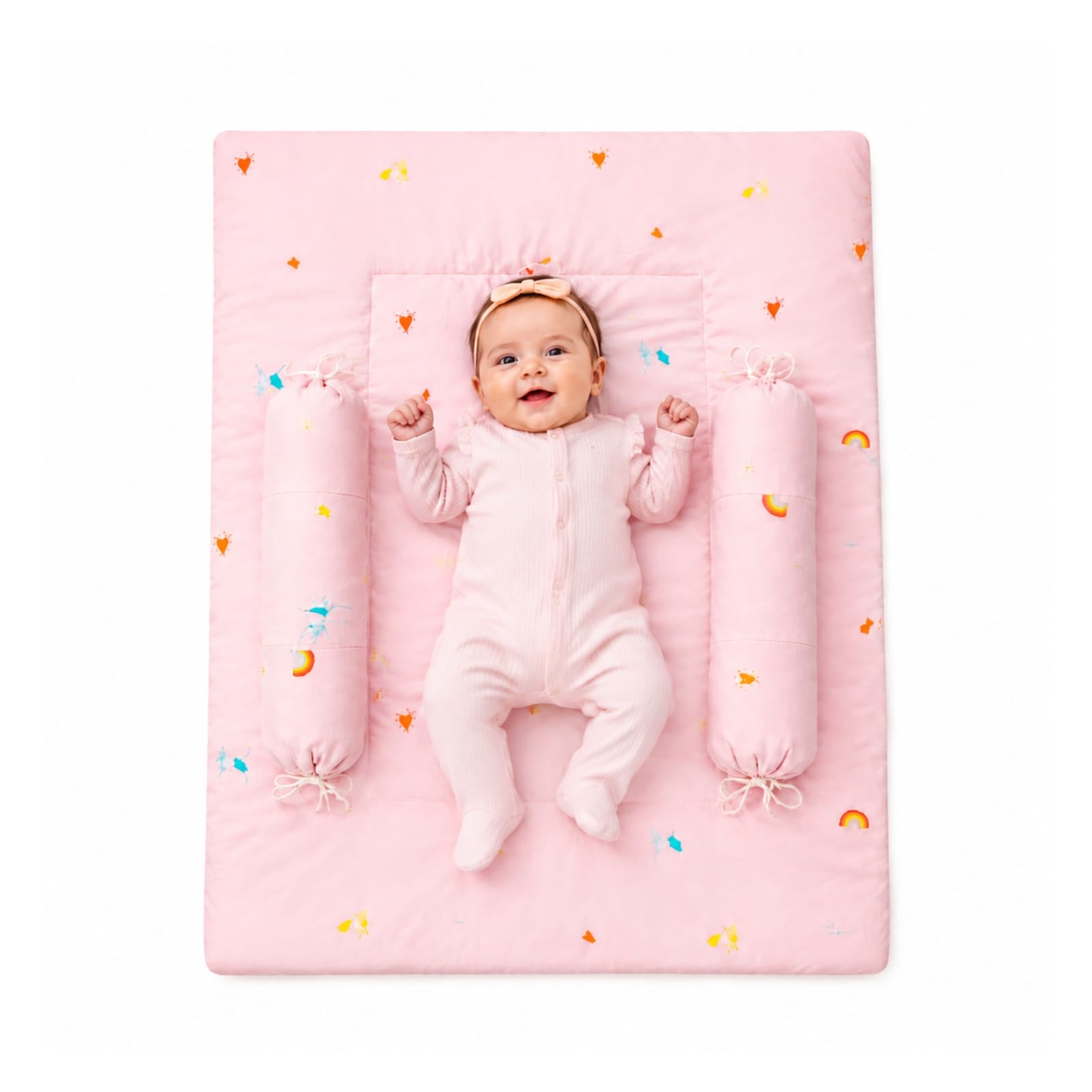 Premium Embroided 5-Piece Newborn Baby Set
