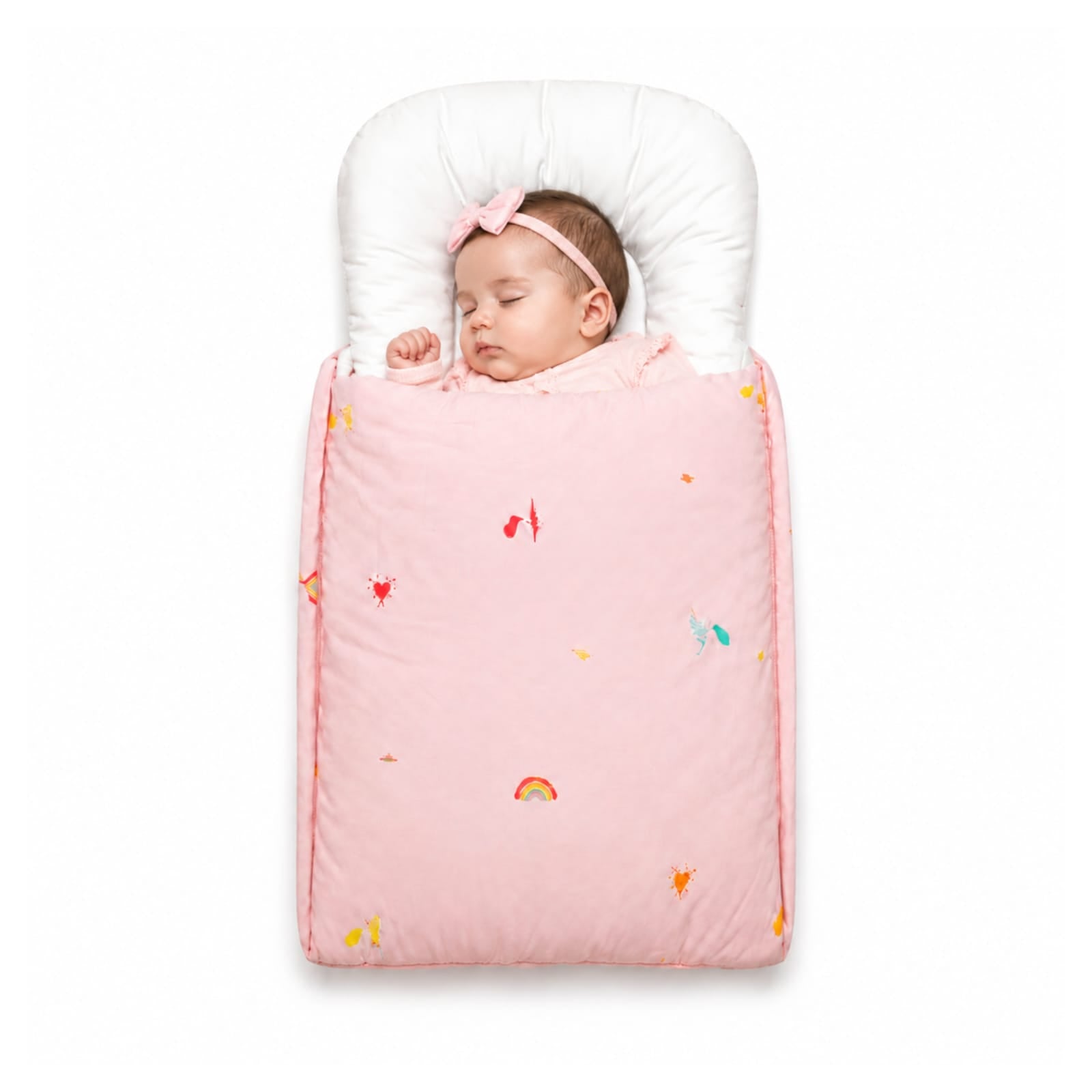 Premium Embroided 5-Piece Newborn Baby Set
