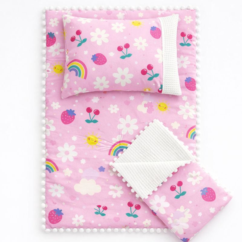 Premium Newborn Cotton Comfort Set – 3 Piece