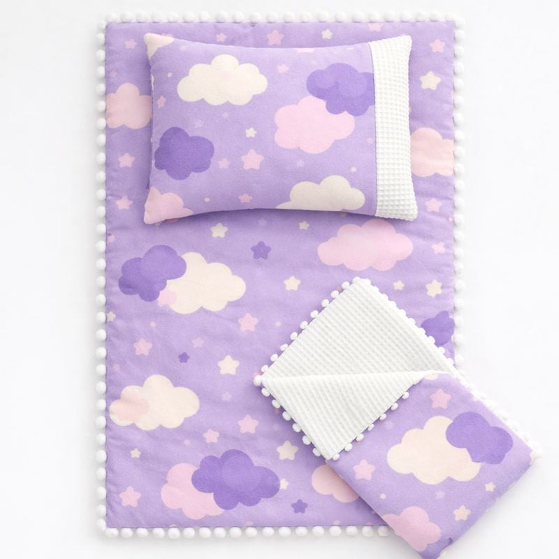 Premium Newborn Cotton Comfort Set – 3 Piece