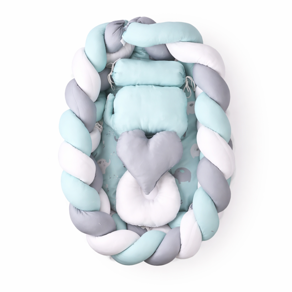Premium Braided Baby Snuggle Bed