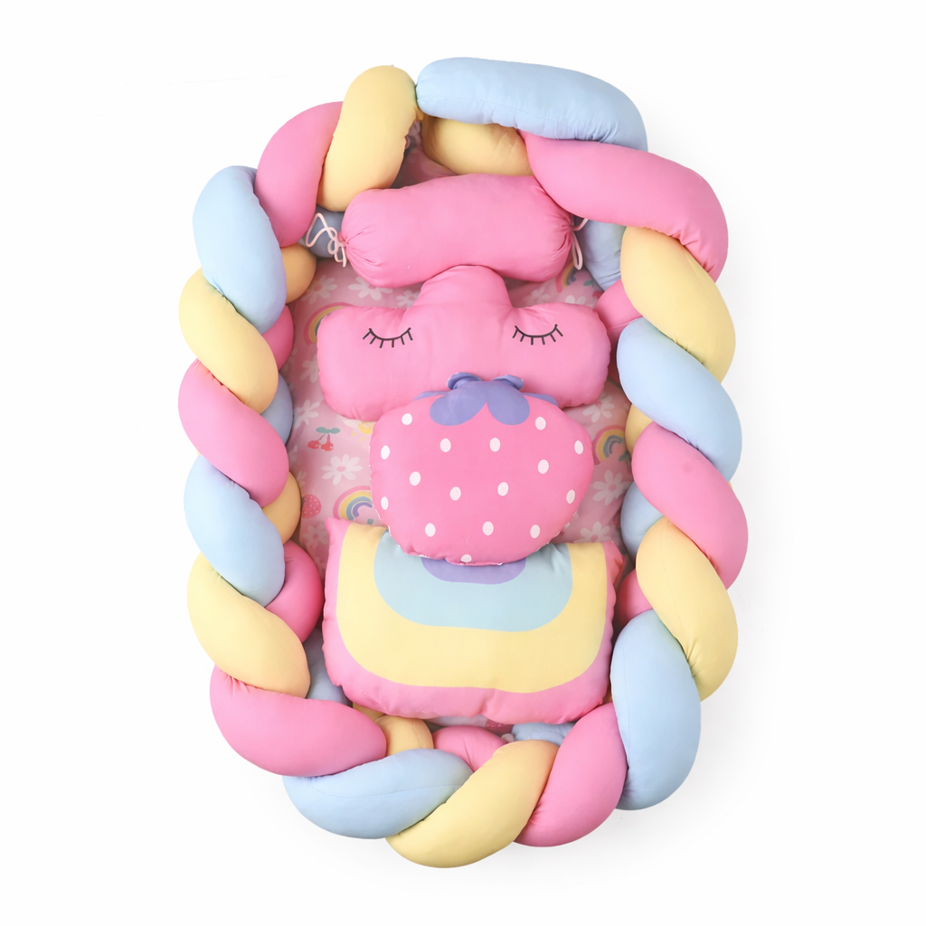 Premium Braided Baby Snuggle Bed